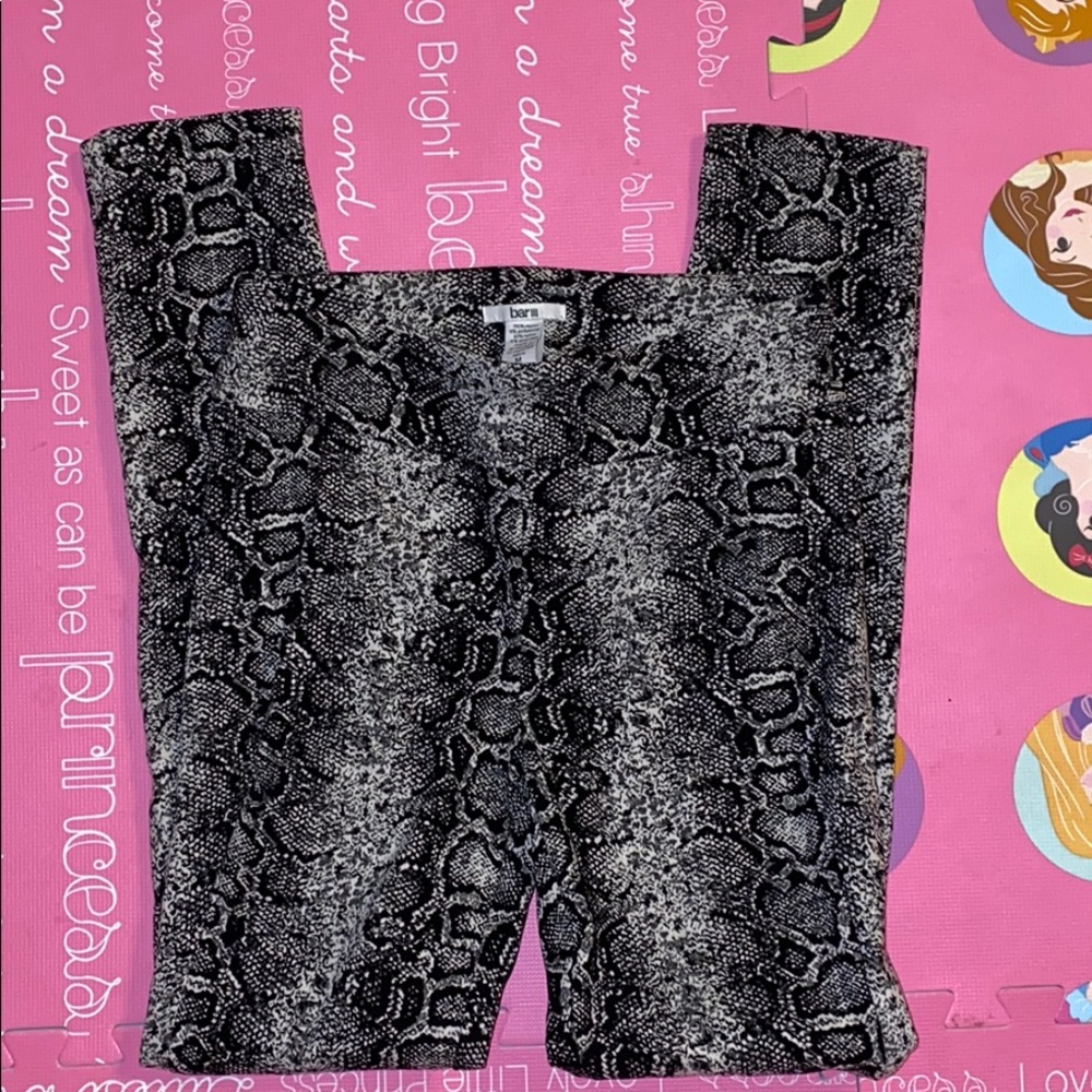 Snake Print Pants